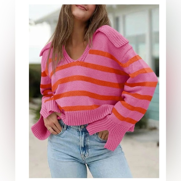 Striped Sweater - Picture 3 of 7
